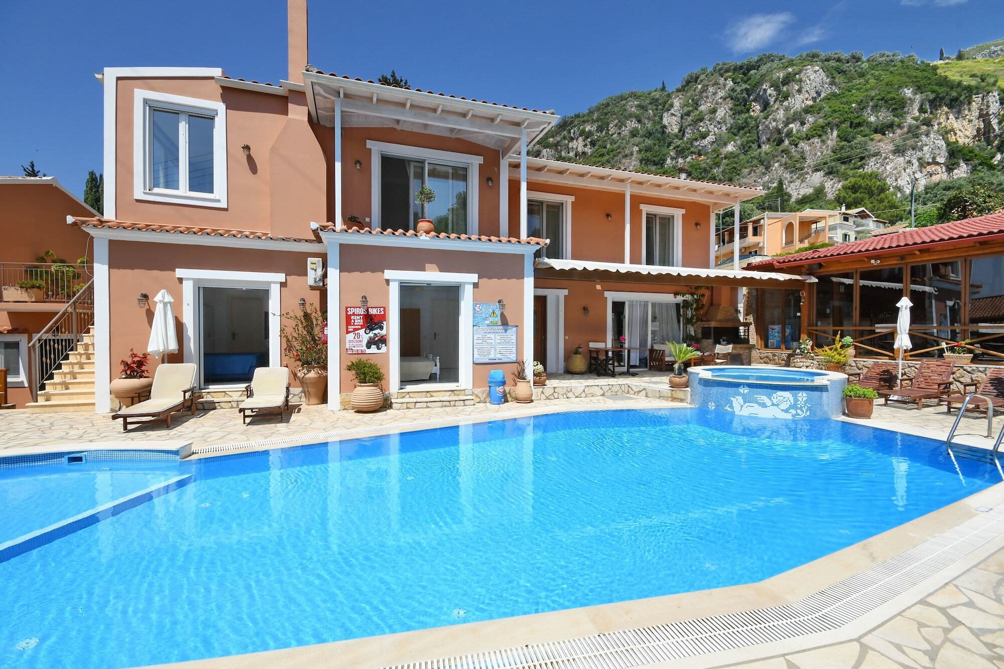 Angels Pool Studios And Apartments Палеокастрица Экстерьер фото